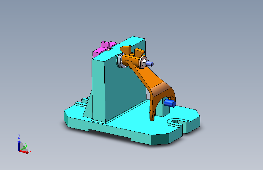 C22734-汽车拨叉铣尺寸10MM两端面