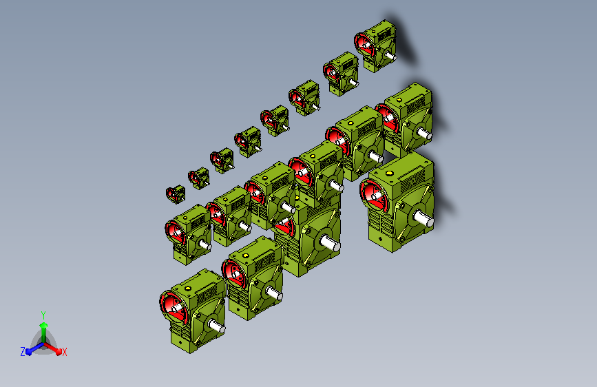 WPWD型蜗轮蜗杆减速机