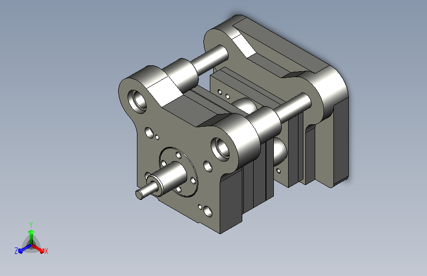 凹止动件复合模设计