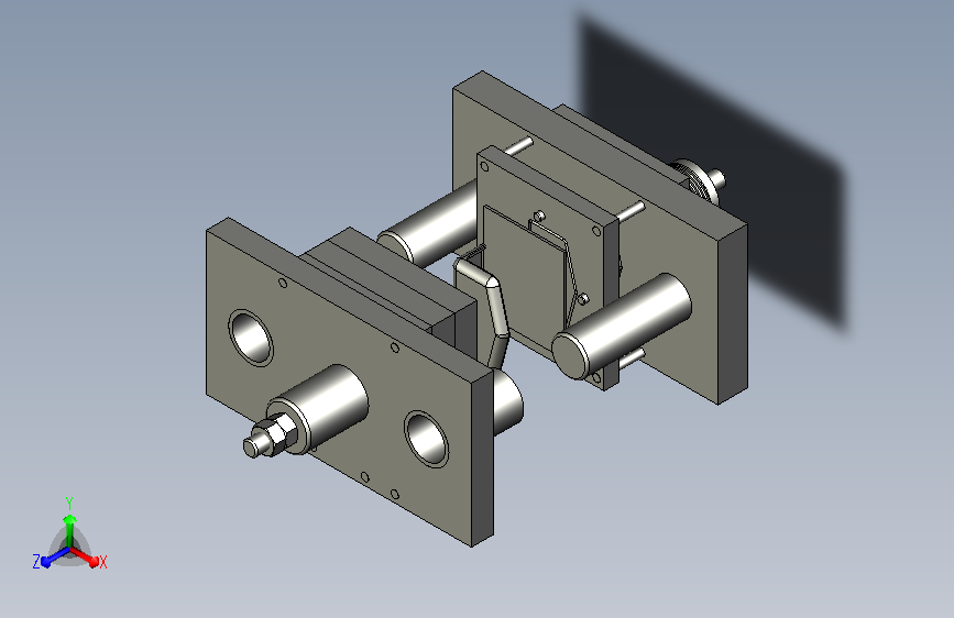 不等边盒形件拉深模