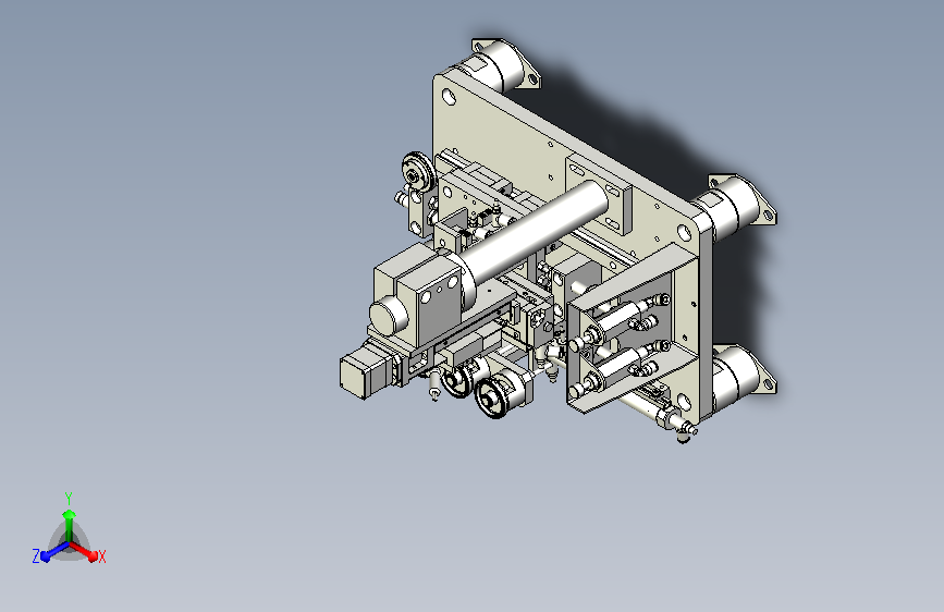 产品检测及tray盘自动上下料机器