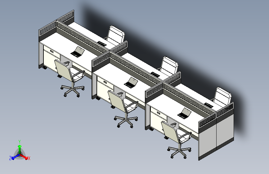 简约时尚办公桌
