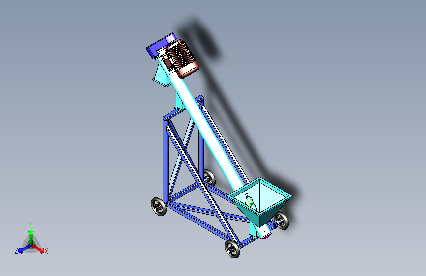 绞龙运料机 螺旋输送机