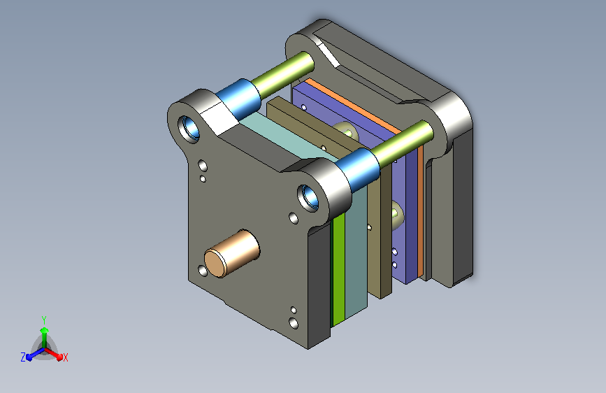 接电片复合模复合模设计