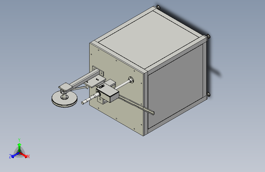 卷制泡沫金属自动成型机