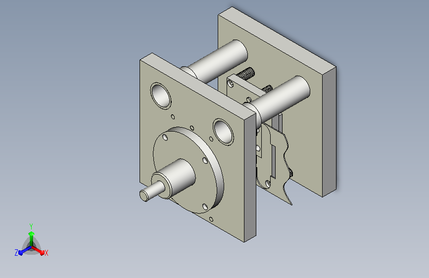 卡板冲孔落料复合模