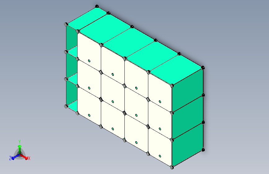 可拆卸衣柜子 2