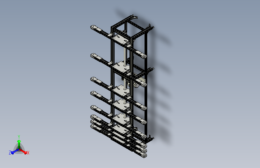 可调节间距的皮带传输系统设计