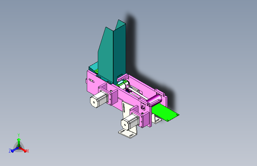 口罩平面上料器