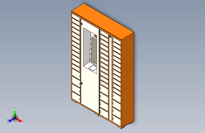 快递存放柜 人脸识别