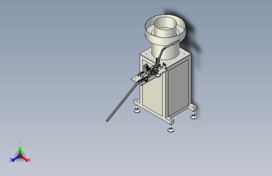 连接器铁件自动冲切成型机