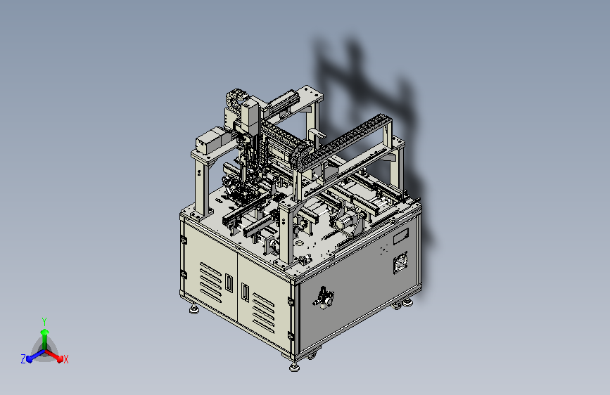 流水线在线产品翻转三维模型设计