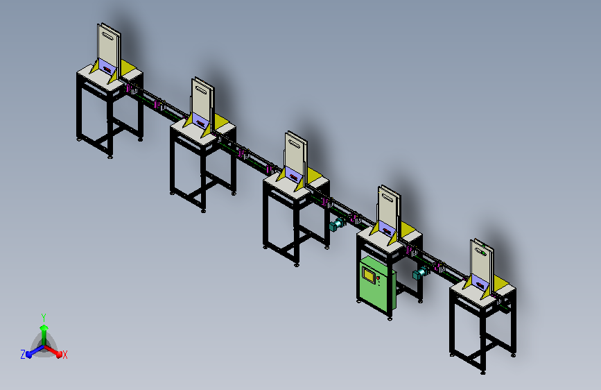 铝型材等长料驱动上料设备