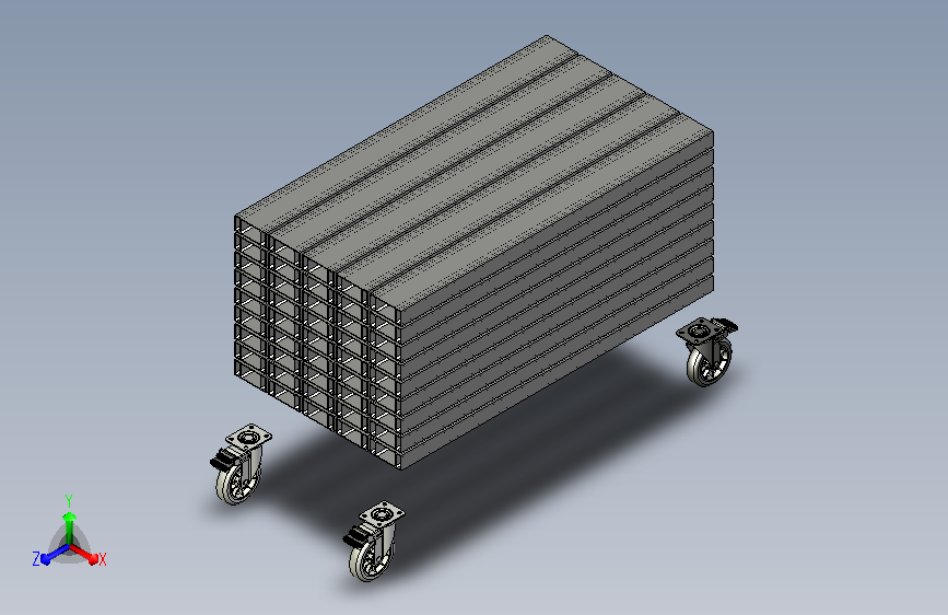 铝型材送料小车