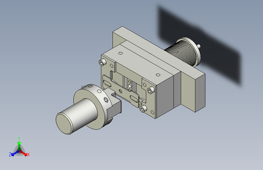 帽形件摆动式弯曲模