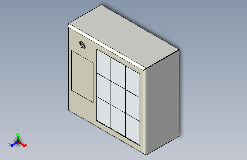 迷你格口售卖机