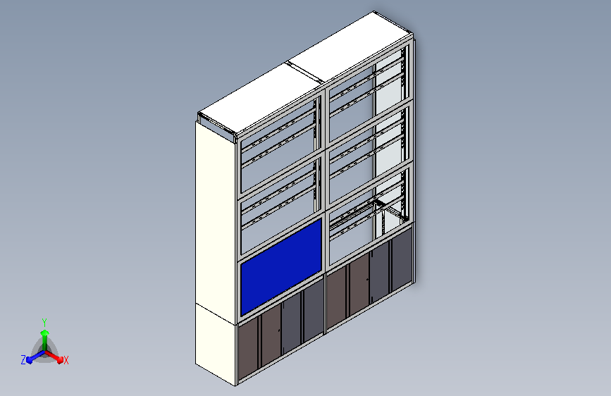 面罩式电视支架