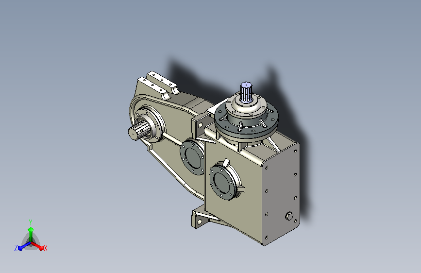 农机旋耕机齿轮箱
