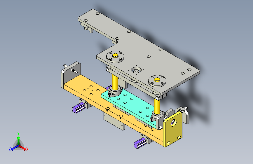 气缸XYZ移栽机构