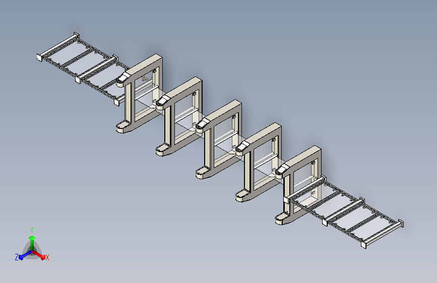 人形通道闸门系统