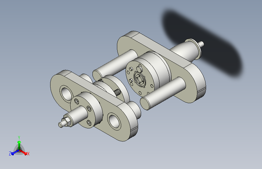 三垫片套排复合冲裁模