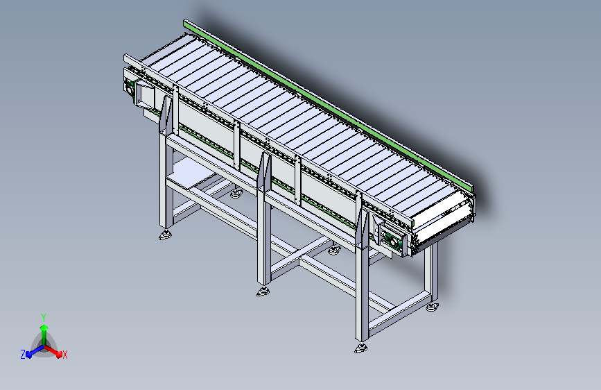 三米链板输送线