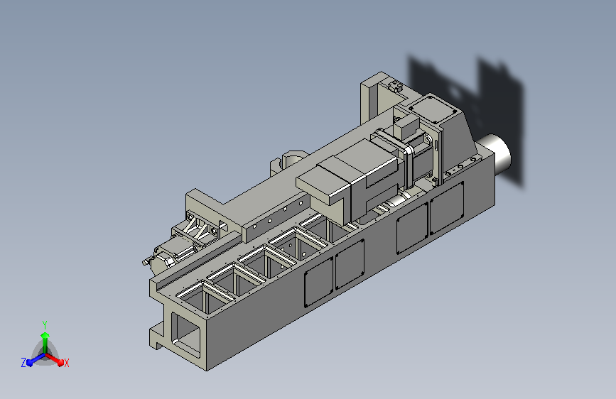 数控龙门铣床侧铣头