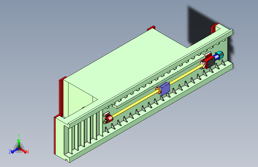 数控龙门铣床动横梁