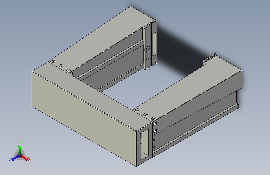 数控龙门铣立柱及横梁