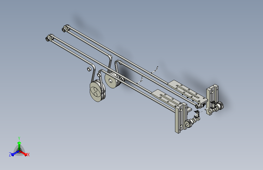 双列皮带线模组