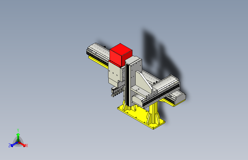 四轴真空吸机械手