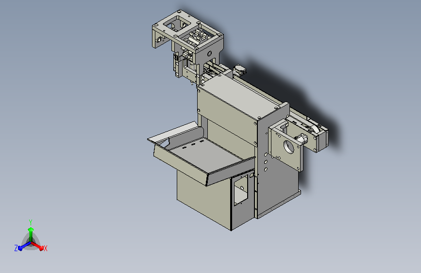 台阶上料机构-上料仓