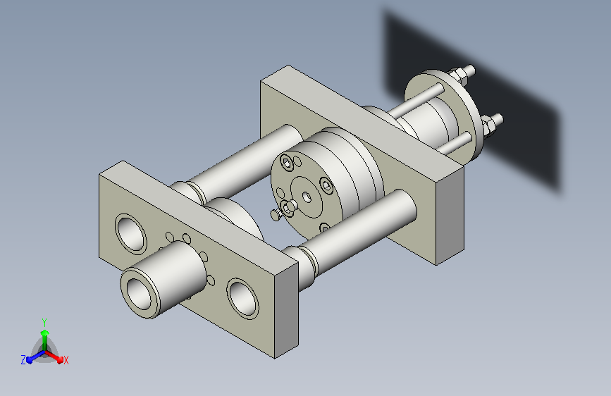钛合金六角法兰面自锁镙母挤压模