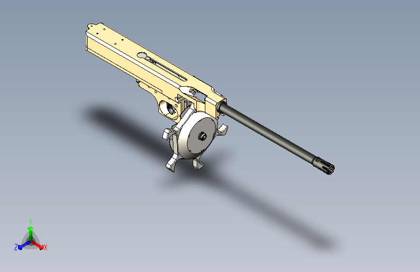 汤普森手枪模型