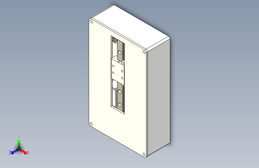 往复运动器三维模型