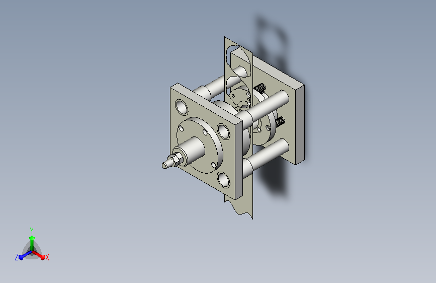 无间隙冲载模电机垫片