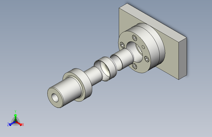 无凸缘圆筒形件再拉深模