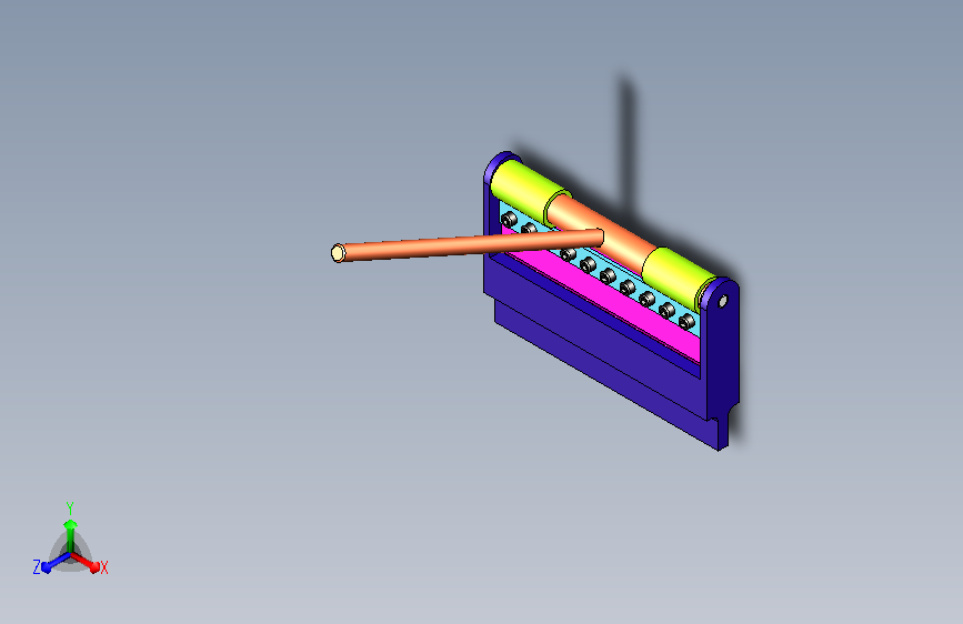 小型手动折弯机