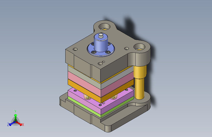 谐振窗复合模设计