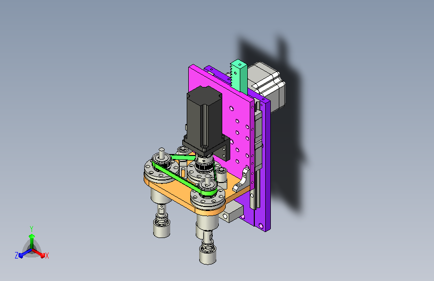 研磨打磨结构模型