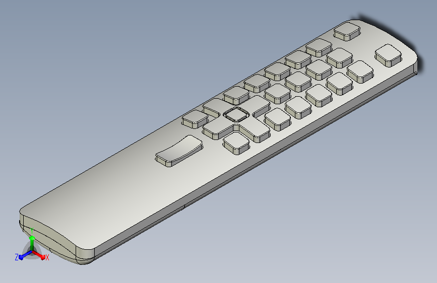 一款遥控器结构设计-干货