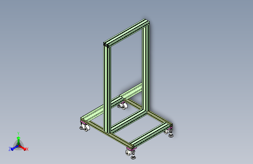 移动式龙门框架
