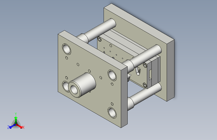 异形孔加强片级进模