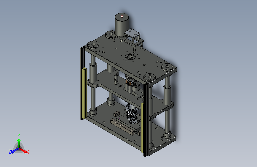 油泵钢球压装机构
