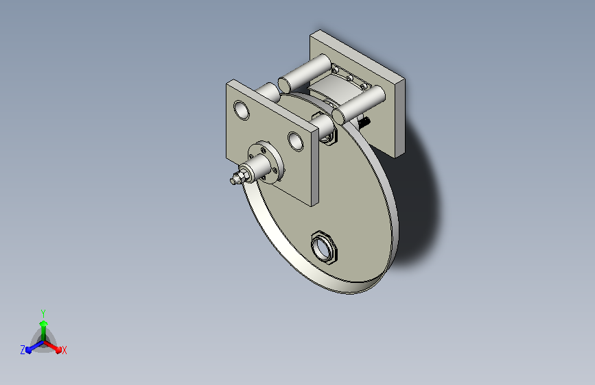 油桶压铆冲压模具