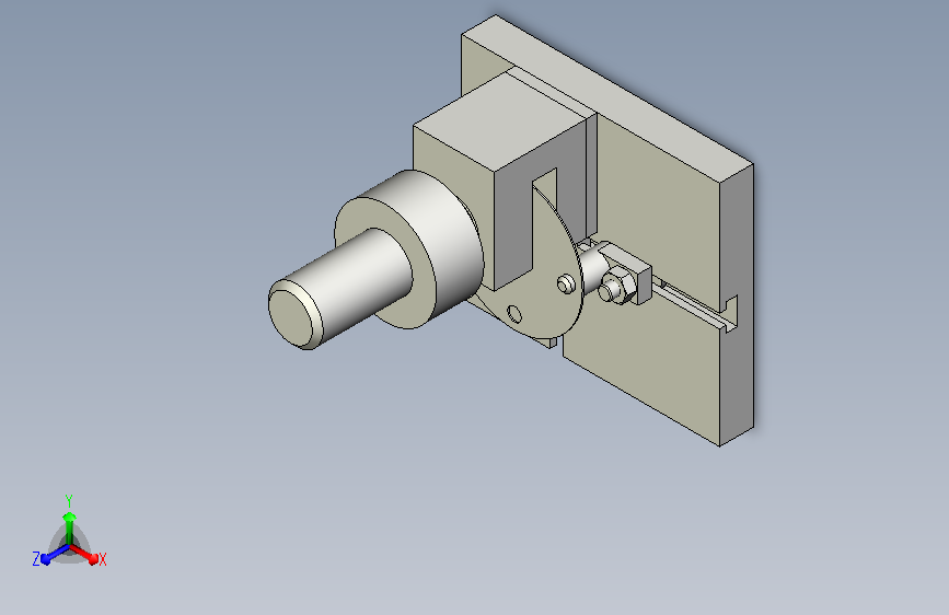 圆形坯料冲孔通用自由定位可调冲压模具