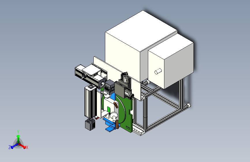 在线式-迷你主机外壳打标设备