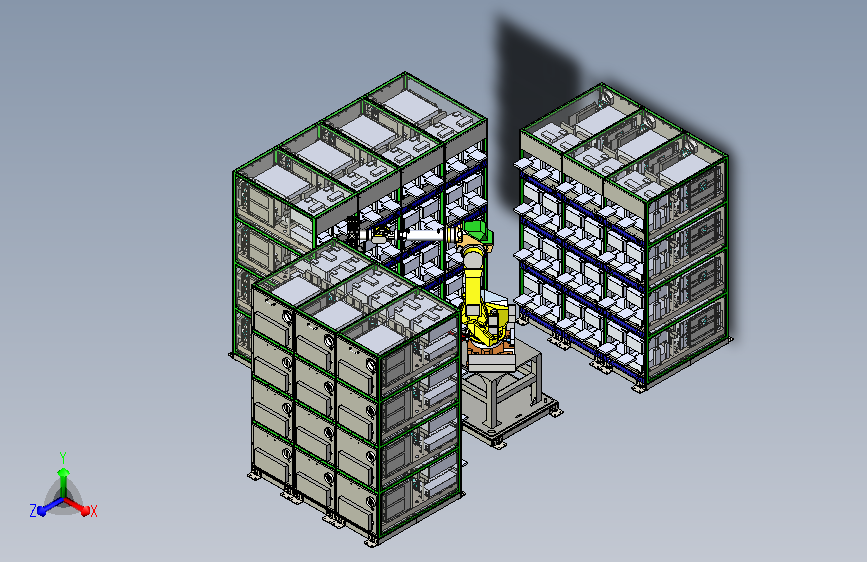 主板老化测试机自动抓取