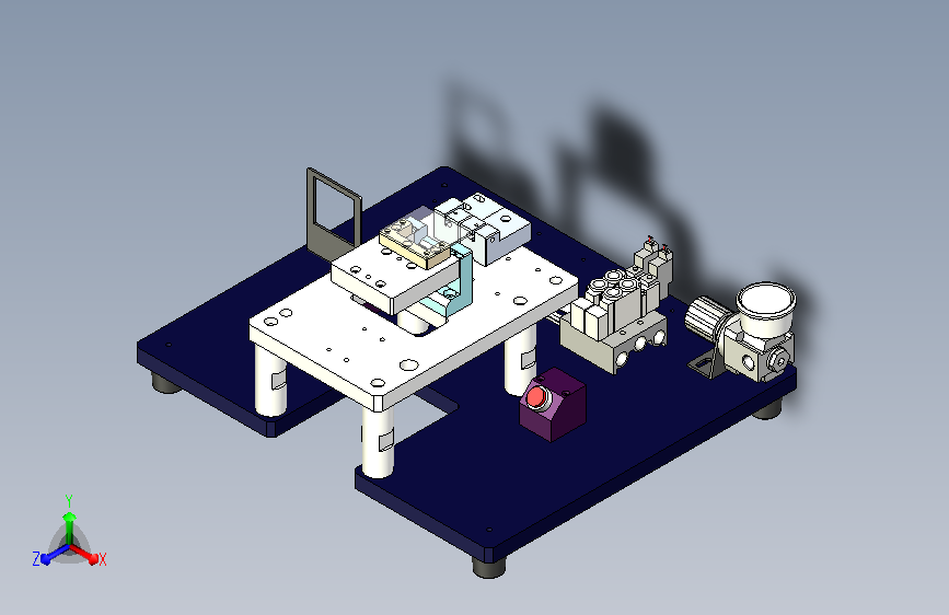 桌面式自动切割治具