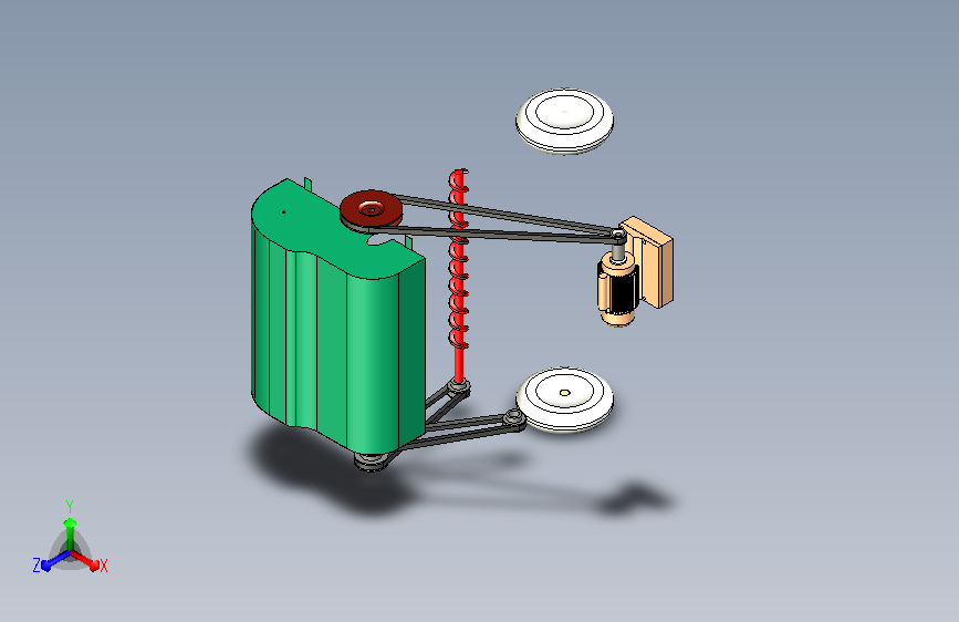 自动打谷脱粒机